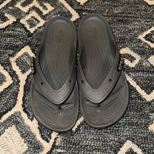 Crocs grey Flip Flops